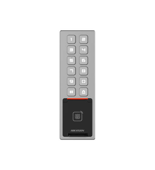 DS-K1T805MBFWX CONTROL ACCESO 10,000 TARJETAS Y 3,000 HUELLAS DS-K1T805MBFWX