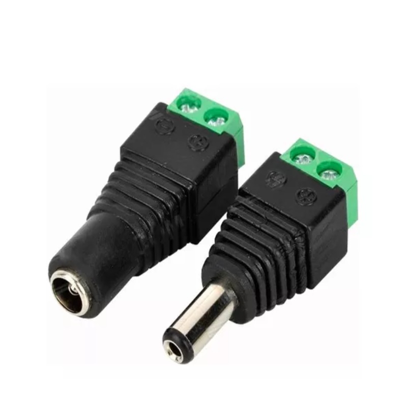CONECTOR PLUG CON BORNERA - CONEX 1000 P4 MACHO/HEMBRA - BOLSA X 100 UNIDADES