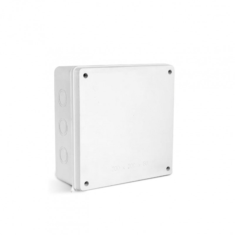 CAJA DE PASO DE PLASTICO PVC 100X100X70MM