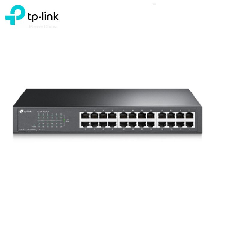 SWITCH 24P 10/100MBPS. CASE RACKEABLE 13" 1U TL-SF1024D