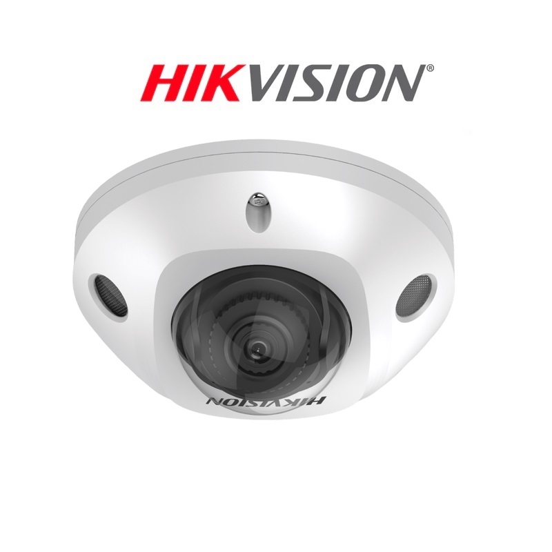 MINI DOMO IP 4 MP 2.8 MM / MIC/ 30 MTS IR EXIR IP67  IK8  WDR 120 DB  POE / ACUSENSE ALARM  OUT-IN  / MICROSD 