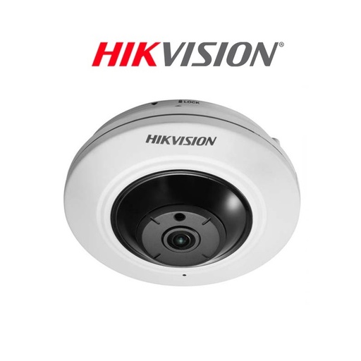 OJO DE PEZ IP 5MP L FIJO VISTA PANOR 180‚ ALARMA DS2CD2955FWD-IS