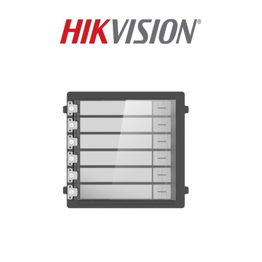 MODULO PARA VIDEOPORTERO 6 BOTONES DS-KD-KK