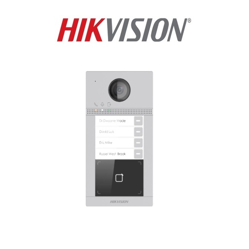 CAMARA VIDEO PORTERO 4 BOTONES
DS-KV8413-WME1