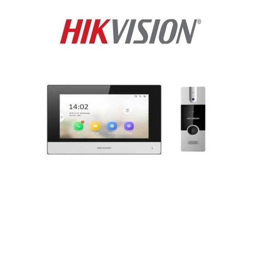 KIT V/PORTERO HIBRIDO. INCLUYE MONITOR Y CAMARA DS-KIS302-P
