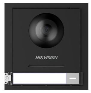 CAMARA VIDEO PORTERO 2MP C/1 BOTON OJO DE PEZ DS-KD8003-IME1