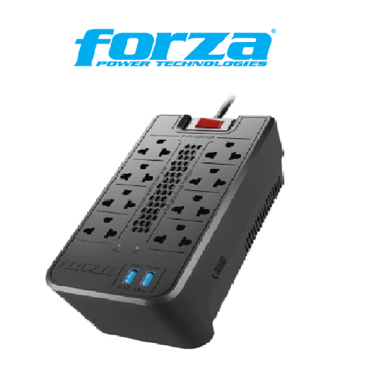 ESTAB 8 TOMAS 1200VA/600 W C/2USB - 220V FVR-1222USB