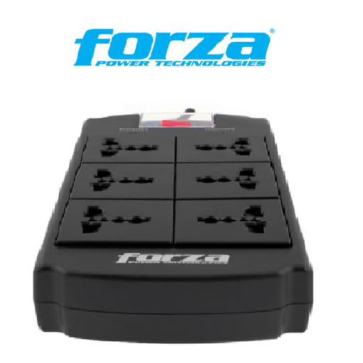 SUPRESOR DE PICOS 6 TOMAS NEMA4 - 220V FSP-06MN