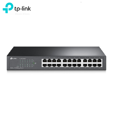 SWITCH 24P 10/100MBPS. CASE RACKEABLE 13" 1U TL-SF1024D