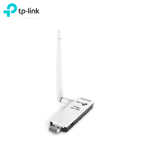 ADAPTADOR USB WIFI GRAN POTENCIA 150MBPS 2.4GHZ 1 ANTENA TL-WN722N