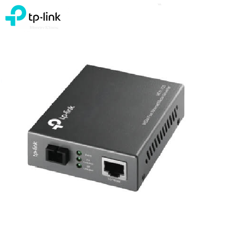 CONVERTIDOR A FIBRA OPTICA 10/100 DE RJ45 A MONO MODO CS MC111CS