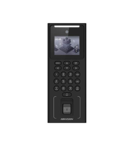 CONTROL ACCESO ASISTENCIA |500 ROSTROS|3,000 TARJETAS MF|3,000 HUELLAS DS-K1T321EFX