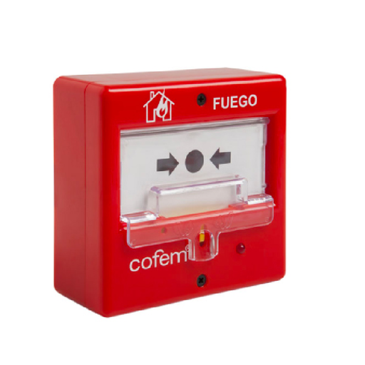 PULSADOR DE ALARMA REARMABLE CONVENCIONAL PUCAR