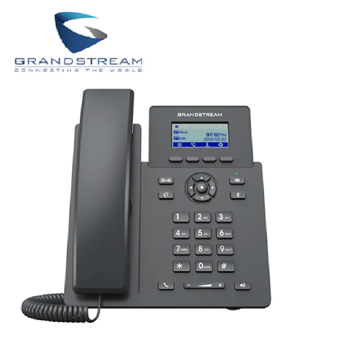GRP2601P - TELEFONO IP 2 LINEAS POE 2 CUENTAS SIP CONFERENCIA DE AUDIO DE 5
PARTICIPANTES GDMS NOISE SHIELD DOS
PUERTOS ETHERNET NO INCLUYE FUENTE