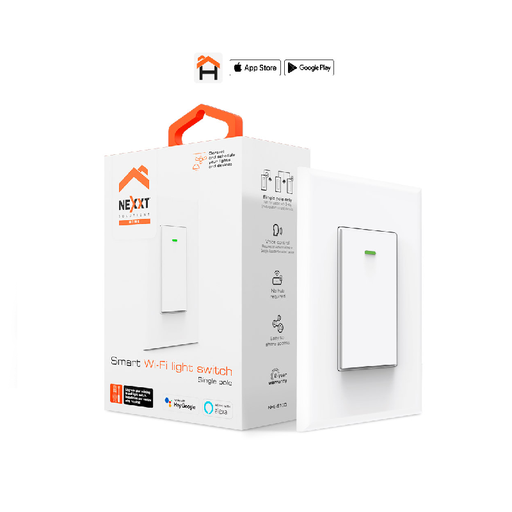 INTERRUPTOR INTELIGENTE MONOPOLAR CON CONEXIÓN WI-FI NHE-S100