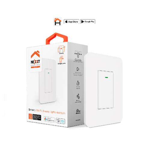 INTERRUPTOR DE 3 VÍAS INTELIGENTE CON CONEXIÓN WI-FI NHE-S300
