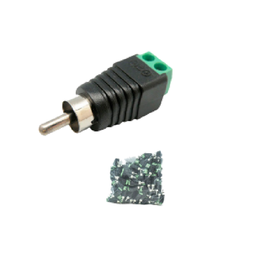 CONECTOR DE AUDIO MACHO RCA-M