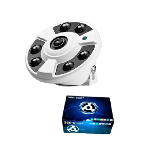 CAMARA OJO DE PEZ 1080P / 6 IR SCT-OPZ200FH