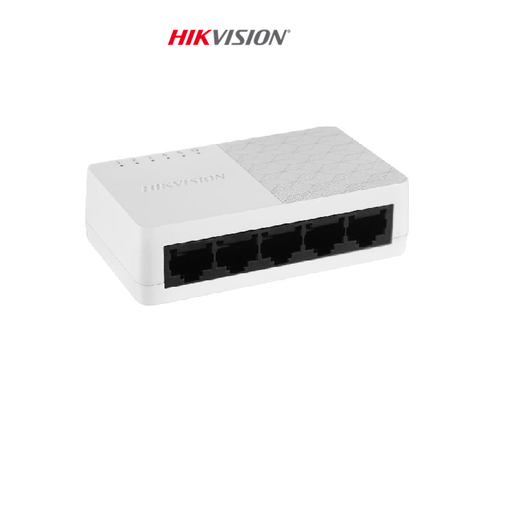 SWITCH NO ADMINISTRABLE DE 5 PUERTOS PARA ESCRITORIO / FAST ETHERNET 10/100 MBPS DS-3E0105D-O