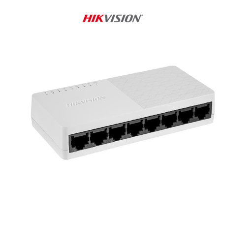 SWITCH NO ADMINISTRABLE DE 8 PUERTOS PARA ESCRITORIO / FAST ETHERNET 10/100 MBPS DS-3E0108D