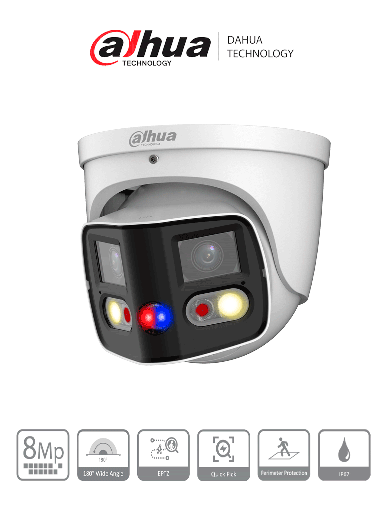 DH-IPC-PDW3849-A180-AS-PV CAMARA WIZSENSE TIOC DUO DE 2 X 4 MP ANGULO DE VISION 180 GRADOS