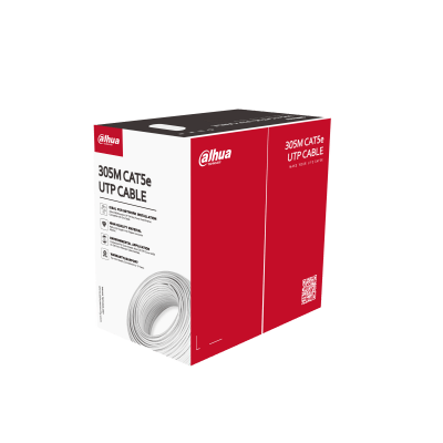 DH-PFM920I-6UN-C - CABLE UTP CAT6, 99.97% COBRE, CUMPLE CON IEC 60332-1-2, CERT. CPR ECA - 305 M (1000 FT), POWER OVER ETHERNET - PN INTERNAL DH-PFM920I-6UN-C