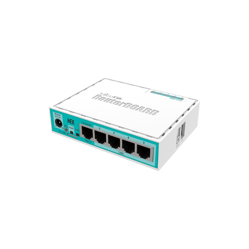 RB750GR3 - HEX - DUAL CORE 880MHZ MHZ CPU, 256MB RAM, 5 GIGABIT LAN PORTS, USB, ROUTEROS L4, PLASTIC CASE, PSU