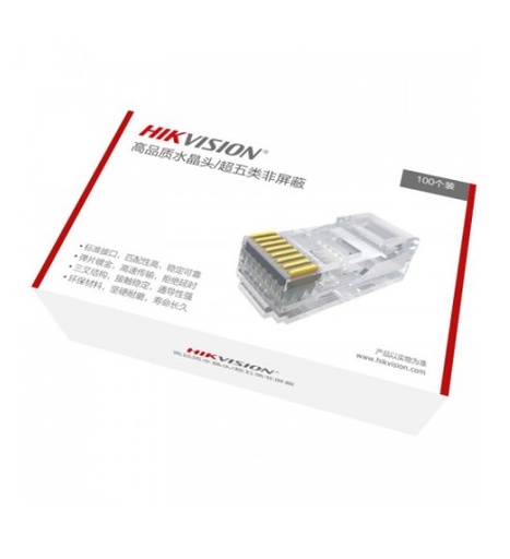 PLUG RJ45 CAT6 ECHAPE ORO DE 15U/30U ADMITE ETHERNET 1000 BASE-T  ESTÁNDAR ROHS DS-1M6UA-15U